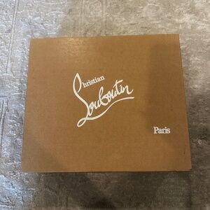 Christian Louboutin Spiked Tweed Heels - NEW with Box + Dust Bags